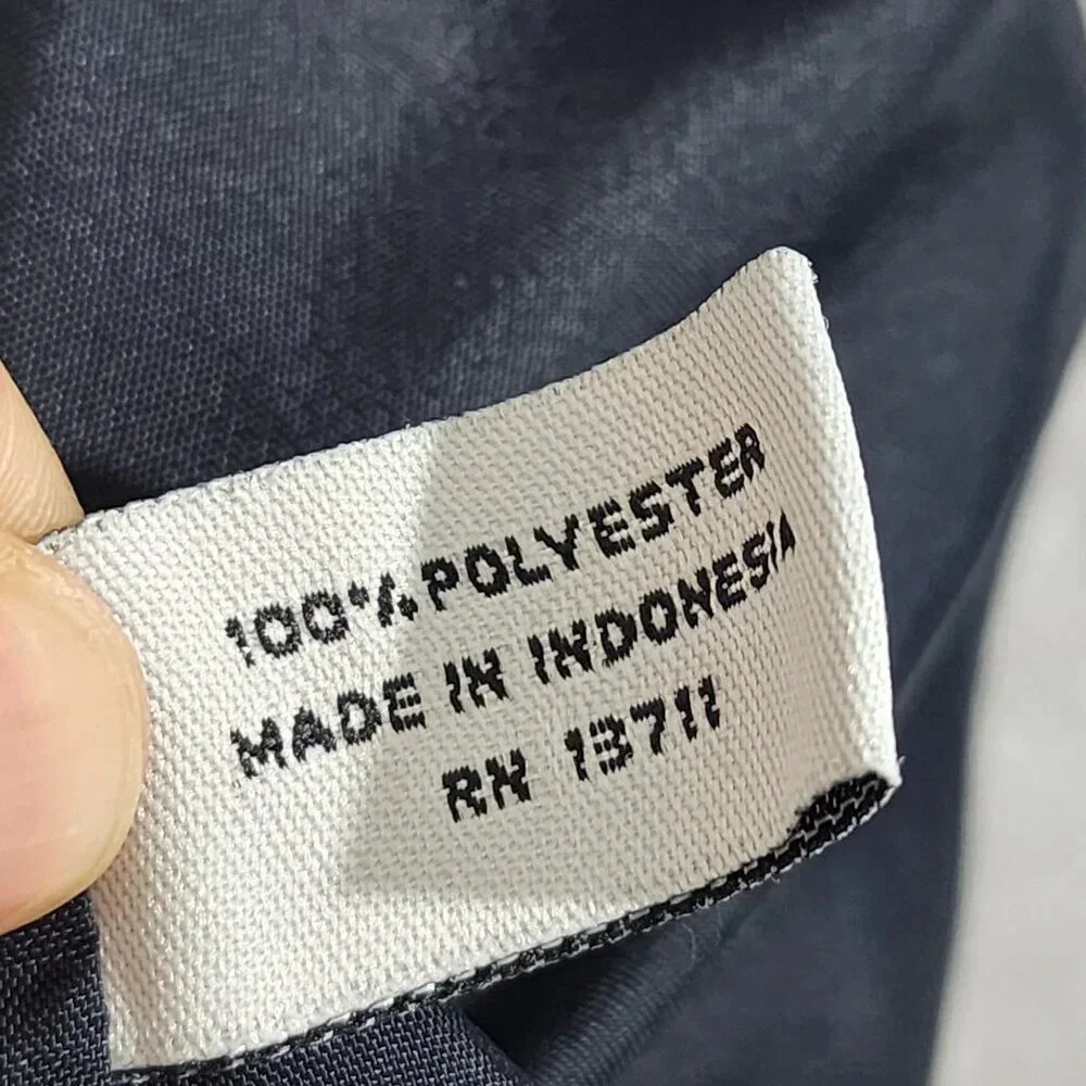 Lord & Taylor Womens Work Career Blazer Size 10 Navy Blue Polyester  GT - Picture 5 of 6